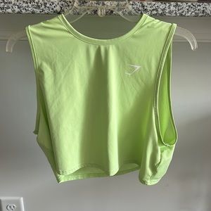 Gymshark cropped tank top